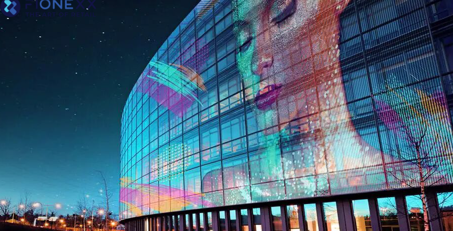 LED Transparent Display P5.9 P6.9 P10.4 GOB Flexible Customization Ultra