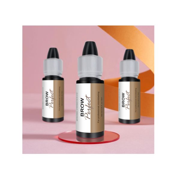 6ML Emulsion Permanent Makeup Pigments Eyebrow Cosmetics Tattoo Lip Blush Color