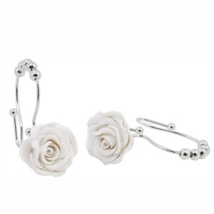 European Classic Nickel Curtain Hook Extenders Hangers Ring