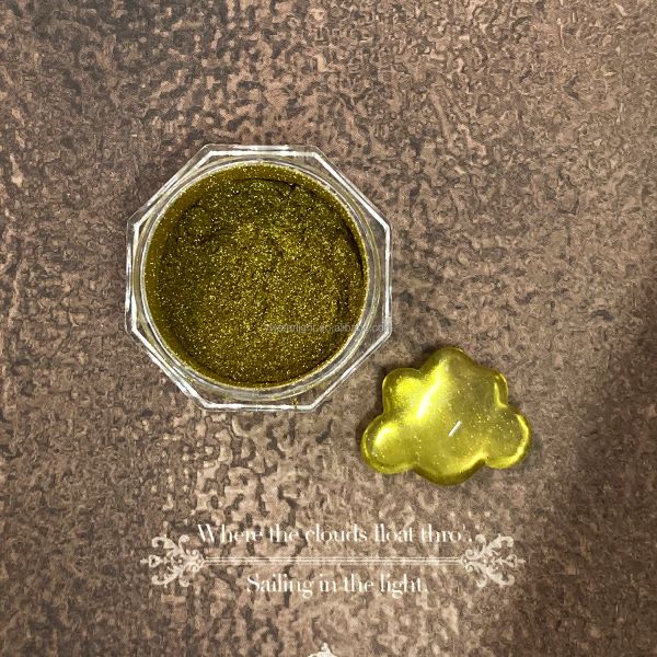 Nail glitters magic mirror powder super bright ultra-fine Aurora chrome nail powder powder golden red green nail decoration
