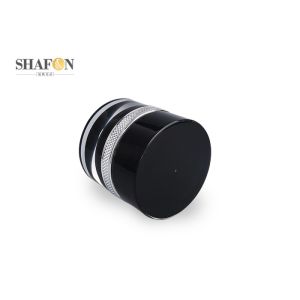 Black Empty Cosmetic Jars Container PP Inner Painting 30g Korean Style