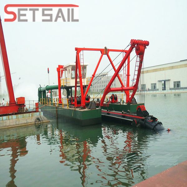 Full New Hydraulic Cutter Suction Dredger with Diesel Engine Power