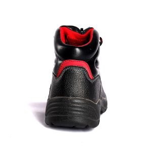 OEM Genuine Leather Upper Toe Type Steel and Nylon Fabric Gusset for Your