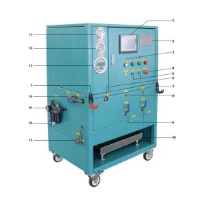 6HP 2HP Commercial Refrigerant Recovery Machine Freon Reclaim Machine