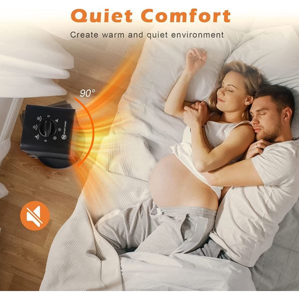 Household Vertical Electric Heater with Quick Heating Waterproof Function