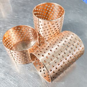 China Bronze bushings for textile machinery, low noise and wear resistance, carding machines, spinning machines, transmission parts, stable operation on sale