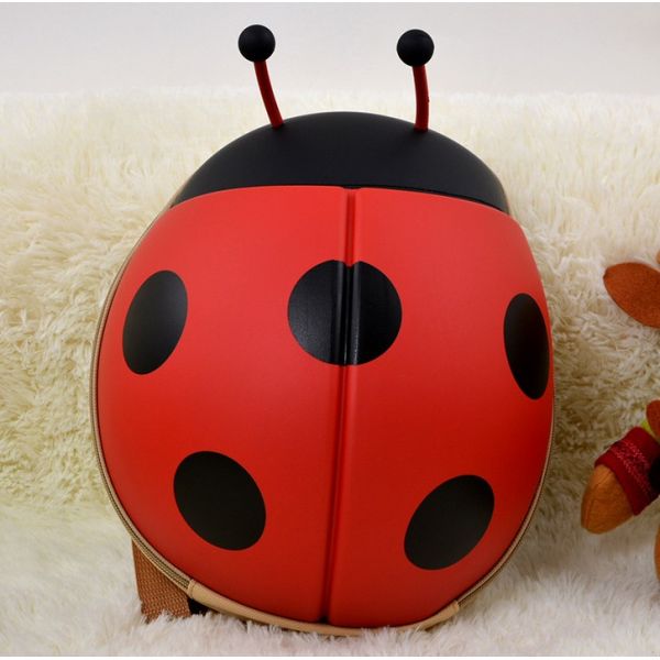 Children's gift children's backpack ladybird beetle stay Meng cute children's school bags