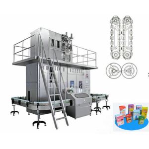 UV Aseptic Carton Filling Machine Milk Packaging 2000 BPH Machine