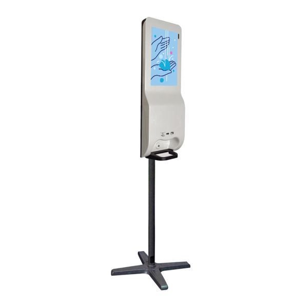Buy Temperature Detector Screen 21" Face Recognition Reader Attendance Scanner with Voice Alarm and Door Access Control at wholesale prices
