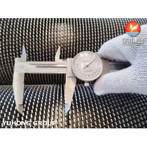 China A312 TP347 Stainless Steel Helical Serrated HFW Fin Tube on sale
