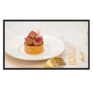 21.5 Inch Wall Mounted Digital Signage Elevator Advertising 300 Nits