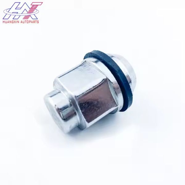 M12x1.25 Hex Wheel Lug Nut With Spacer Chrome