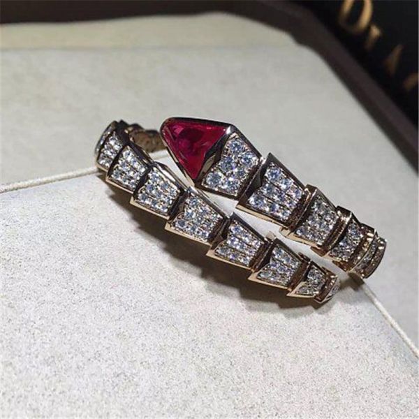 B Real diamond snake Bracelet 18k gold white gold yellow gold rose gold diamond