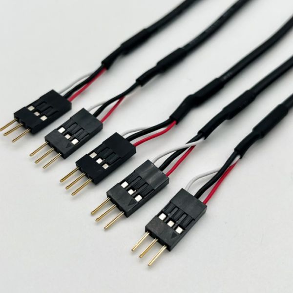 Custom 2.54mm Dupont Line Male Female Jumper Wire Harness Dupont Cable 15cm Black