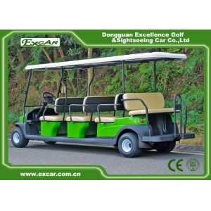 Tourist Electric Sightseeing Car , 3.7kw 48v Trojan Battery Operated Golf Cart