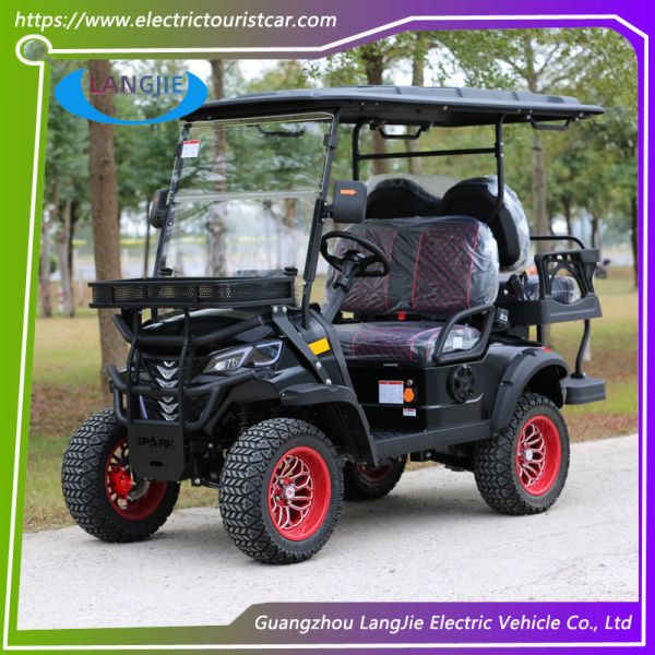 Customizable 4 Seater 48V AC Motor Four Wheels Electric Golf Cart Battery Energy