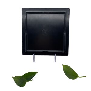 8'' Restaurant Hotel Melamine Dinnerware Square Shape Plate Galaxy Pattern