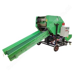 China Full Automatic Corn Silage Baler Machine Silage Baler And Wrapper Machine 380V Three Phase on sale