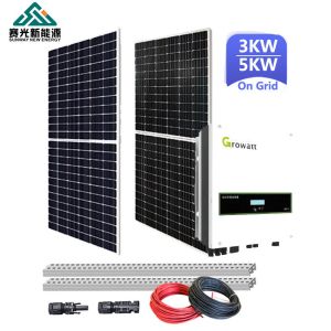 3kw 5kw 10kw On Grid Solar System 20kw 30kw 40kw Complete Home