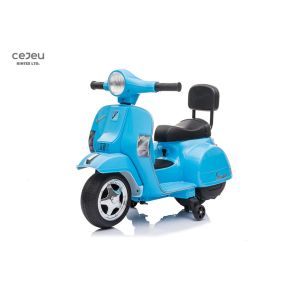 EN62115 Mini Vespa Scooter 6V 3KM/HR Mp3 Play For 5 Year Olds