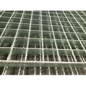 Long Lasting Performance Drainage Serrated Steel Grating 35mm Bearing Bar
