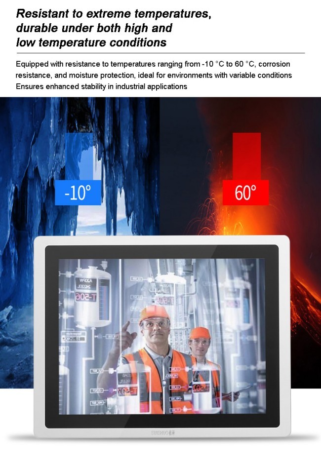 15 Inch Android Industrial Capacitive Wall-Mounted All-in-One With Capacitive Touch Screen Monitor Computer Embedded PC