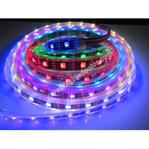 APA102 half silicone tube and epoxy waterproof led strip