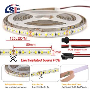 Smart Mirrors LED Light Strip with 120D 8mm SMD2835 and Waterproof Drop-Glue