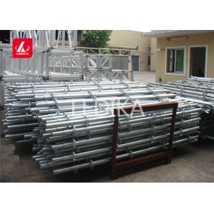 Customized Galvanized Metal Scaffolding For High Rise Layher Truss