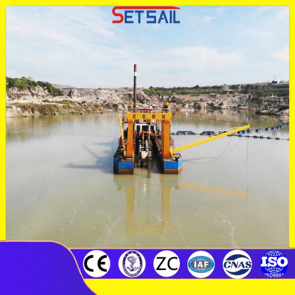 Lifeong After-sales Service Advanced Cutter Suction Sand Dredger Total Depth 1.5m-5m
