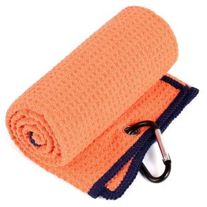 Waffle Pattern Quick Dry Microfiber Golf Towel