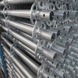 Construction Building Materials EU Standard Pole Scaffolding Round Ringlock