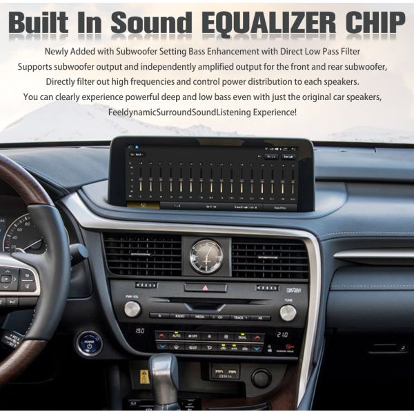 Viknav Car Radio For LEXUS RX (2020-2021)12.3 inch Auto Vertical Screen Wireless Carplay GPS Navigation Multimedia