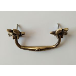 Antique Brass Finish Metal Coffin Handles Zinc Alloy coffin handle H018 antique