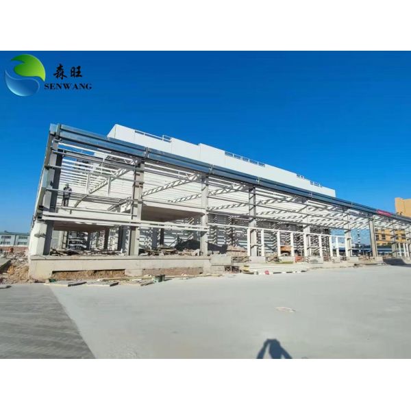 Buy Customizable Size Steel Structure Workshop with Light Style Structure and Engineer On Site Installation at wholesale prices