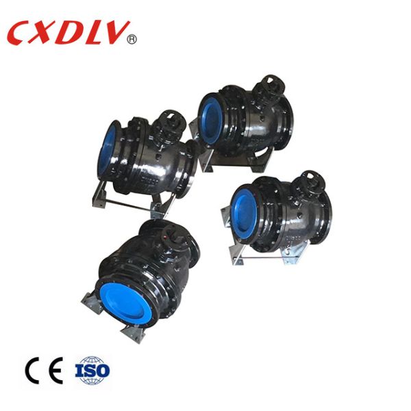 Buy DN150 Floating A216 WCB Trunnion Flanged Ball Valve at wholesale prices