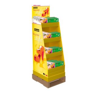 Quality Matte Coating Portable Cardboard Exhibition Stands For Promotions for sale