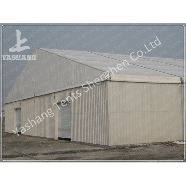 Heat Resistant Tent Accessories Height Customizable Fabric Door Glass Door Roller Gate