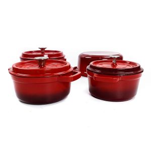 Classic OEM ODM Cast Iron Dutch Oven Cocotte Enamel Coating