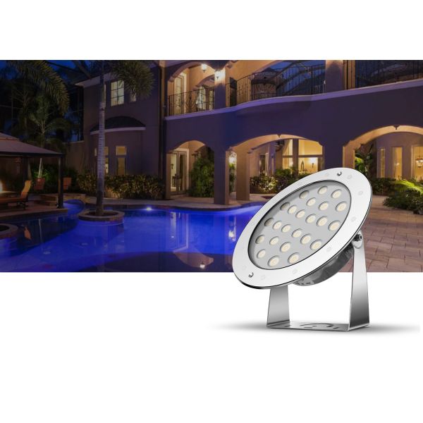Buy 1450ma 1200LM Waterproof Led Underwater Light RGB IP68 VDE 36W at wholesale prices