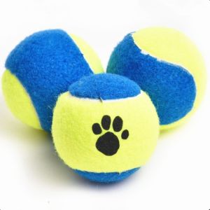 training exercise pet toy durable elastic rubber tennis ball