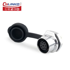 CNLINKO IP67 Waterproof LP12 8 Pin Male Female Power Connector with CE ROHS