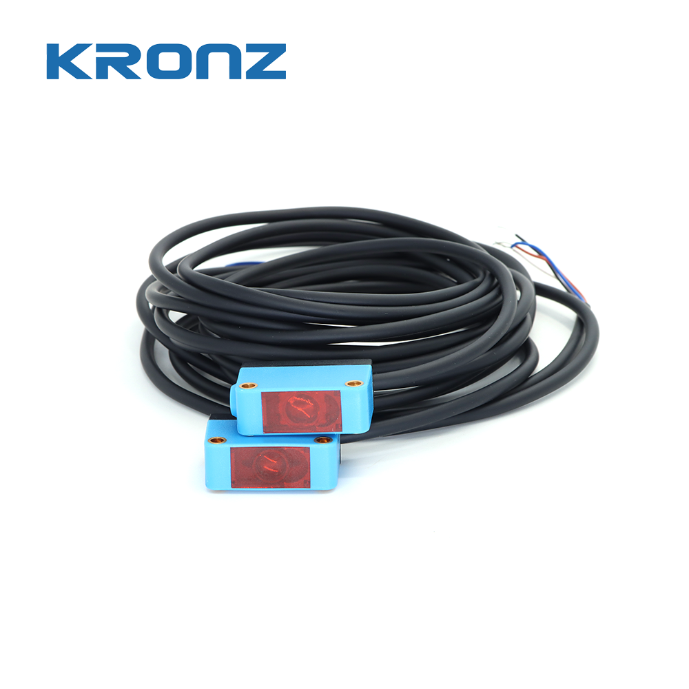 Square-Photoelectric Sensor PNP BQ26-T15P Through-beam Ditection Distance 50mm-15m