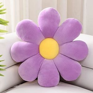 Flower Pillow,Flower Shaped Throw Pillow Christmas Decor Flower Floor Pillow