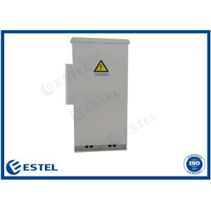 19 Inch 40U Outdoor Waterproof Electrical Cabinet Galvanized Steel 1 Compartment