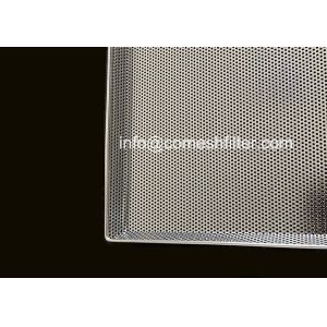 Quality Customized Silver Bbq Stainless Steel Wire Mesh Tray Moistureproof for sale