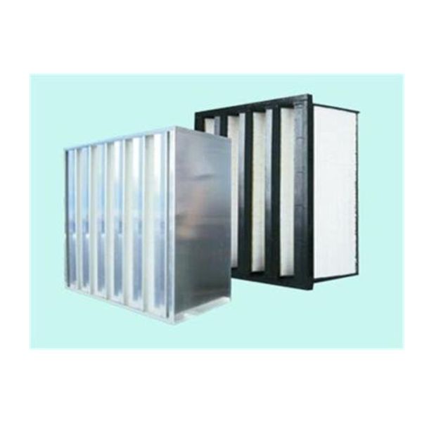 V Cell Filter - Dust Holding Capacity 18 Sq.m Consistent Filtration F9
