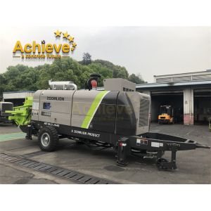 Used Concrete Trailer Pump ZOOMLION HBT105.21.286RSU