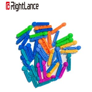 26G Pricking Latex Free Safety Blood Lancet , Disposable Stainless Steel Lancets