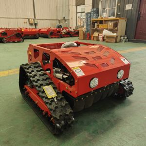 Gasoline Engine Lawn Mower / Petrol Remote Control Robotic Lawnmower